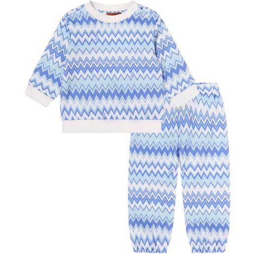 Missoni Kids tuta sportiva - blu