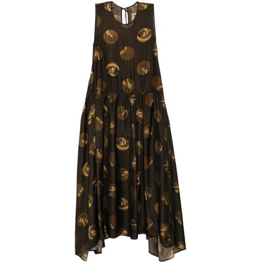 Uma Wang abito moulay - marrone