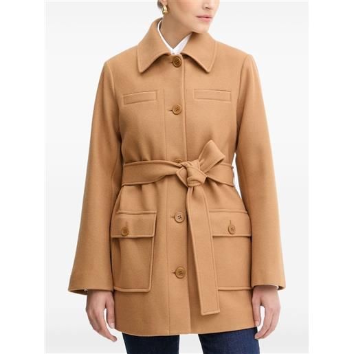 LIU JO cappotto con bottoni - toni neutri