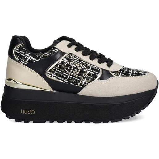 LIU JO sneakers con logo - toni neutri