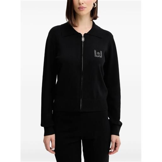 LIU JO tuta sportiva con decorazione - nero