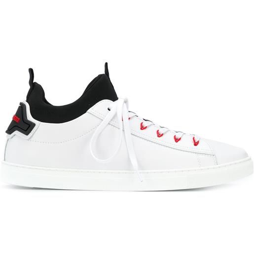 DSQUARED2 sneakers a calzino - bianco