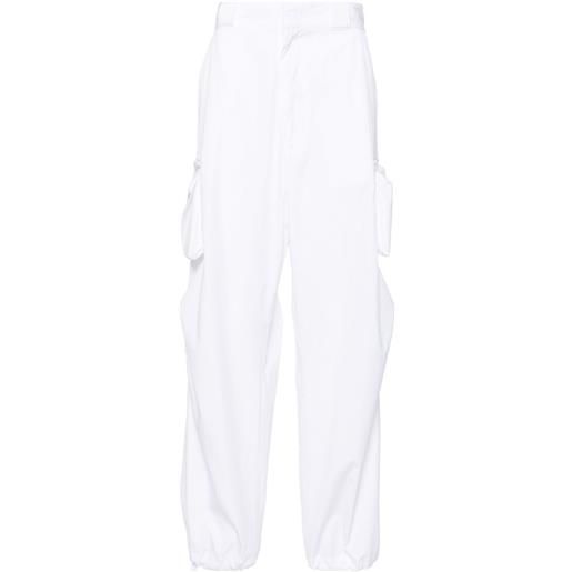 Prada cargo dritti - bianco