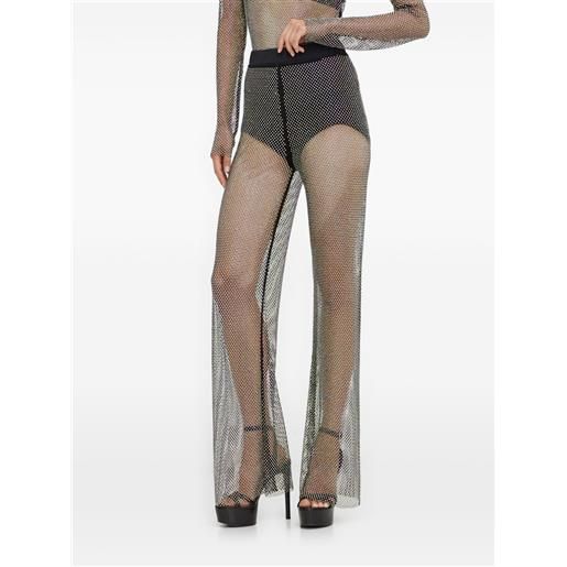Patrizia Pepe pantaloni con decorazione - nero
