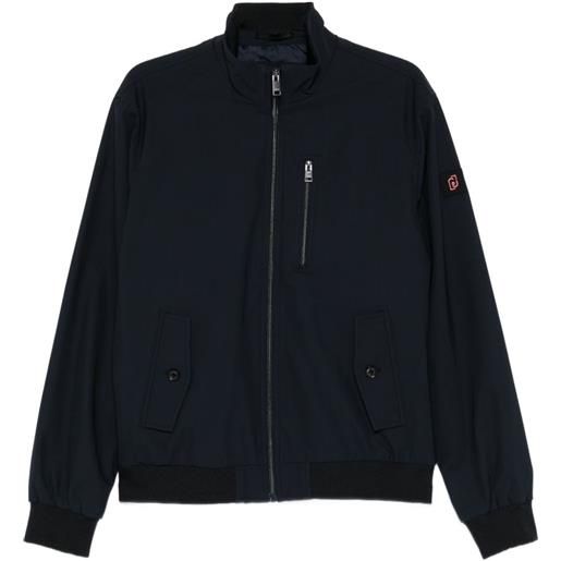 LIU JO giacca con zip e logo - blu