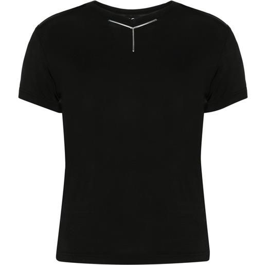 Y/Project t-shirt con applicazione - nero