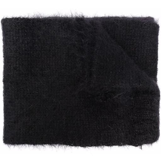 Raf Simons sciarpa lunga - nero