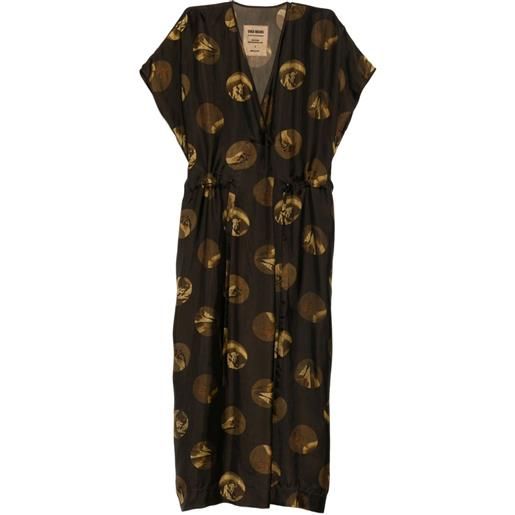 Uma Wang abito acre - marrone