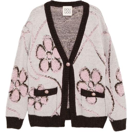 Douuod Kids cardigan alleghe - toni neutri