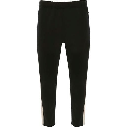 Alexander McQueen pantaloni sportivi con banda laterale - nero
