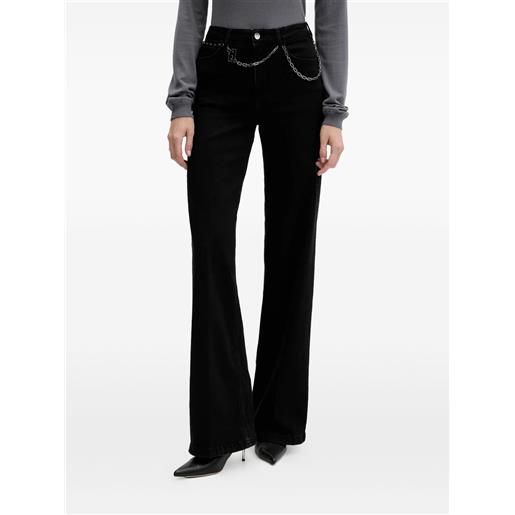 LIU JO jeans con catena - nero