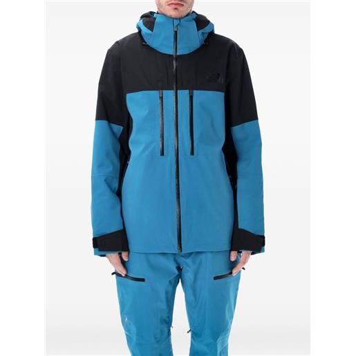 The North Face giacca da sci con zip - blu