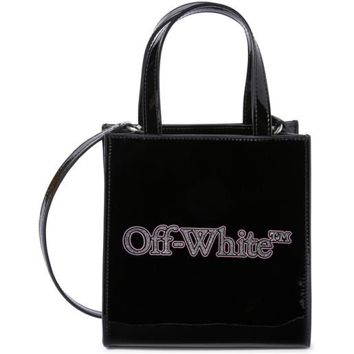 Off-White Kids borsa big bookish mini - nero