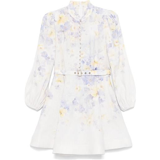 ZIMMERMANN abito corto crush - viola