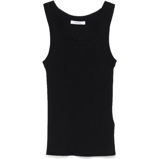 Max Mara canotta eliadi - nero