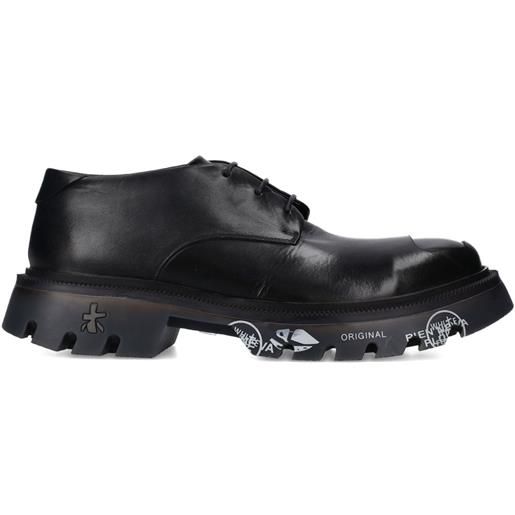 Premiata scarpe stringate peckham - nero