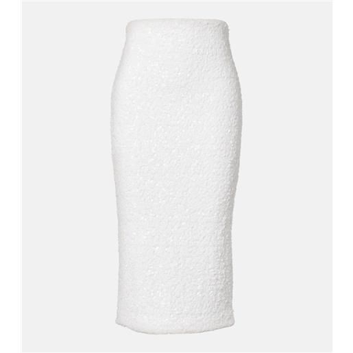 Rotate gonna a tubino con paillettes