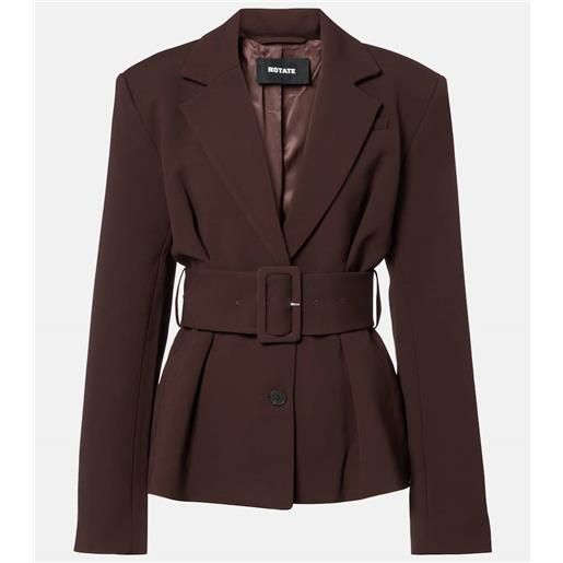 Rotate blazer con cintura