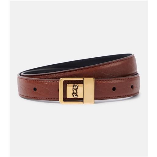 Saint Laurent cintura la 66 in pelle