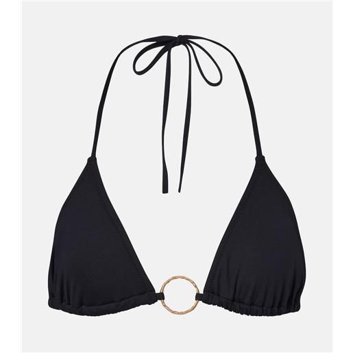 Melissa Odabash top bikini miami con anello