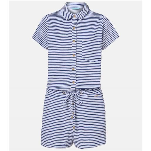 Melissa Odabash jumpsuit corta cheryl in misto cotone