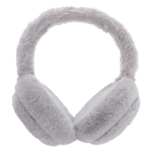 LIOOBO paraorecchie cuffie scaldaorecchie musica paraorecchie copertura musica senza fili cuffie paraorecchie per il viaggio all'aria aperta grigio grigio. 13 * 13 cm