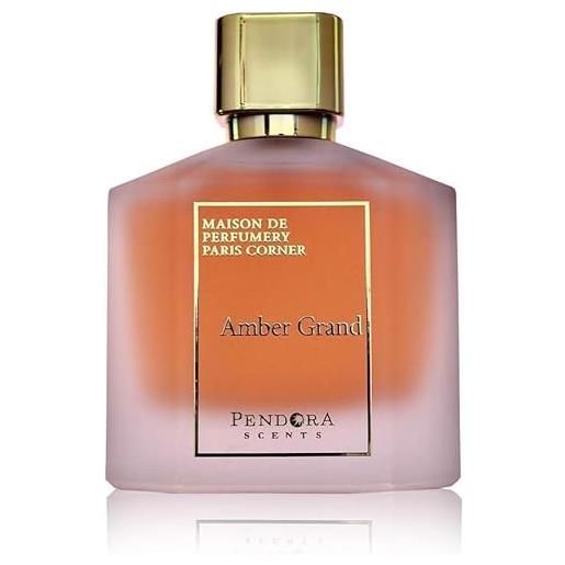 Generisch amber grand, eau de parfum, pendora scents, unisex, 100 ml
