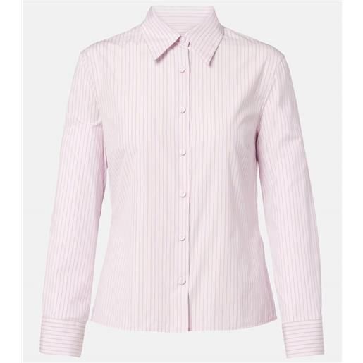 Calvin Klein Collection camicia in popeline di cotone gessato