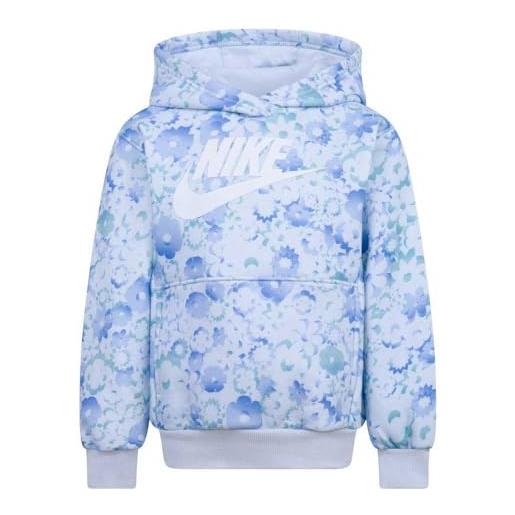 Nike flow-ral aop pull over hoodie