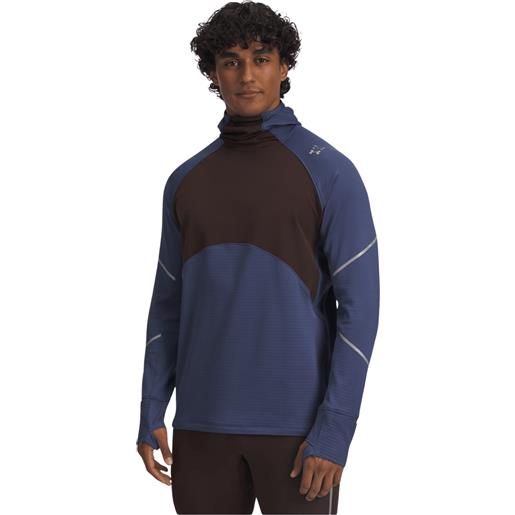 UNDER ARMOUR halo run cw ba felpa con passamontagna uomo