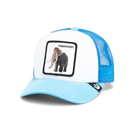 Goorin Bros. the farm, cappello da camionista unisex per bambini, azzurro (mammoth kiddo), taglia unica, mammoth kiddo azzurro), taglia unica