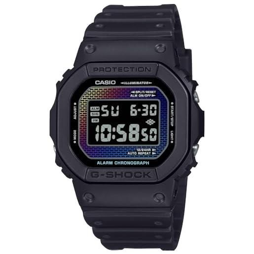 Casio g-shock orologio the origin nero digitale uomo trendy cod. Dw-5600rw-1er