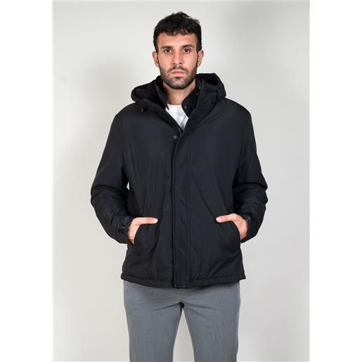 ICEBERG giaccone con cappuccio nero