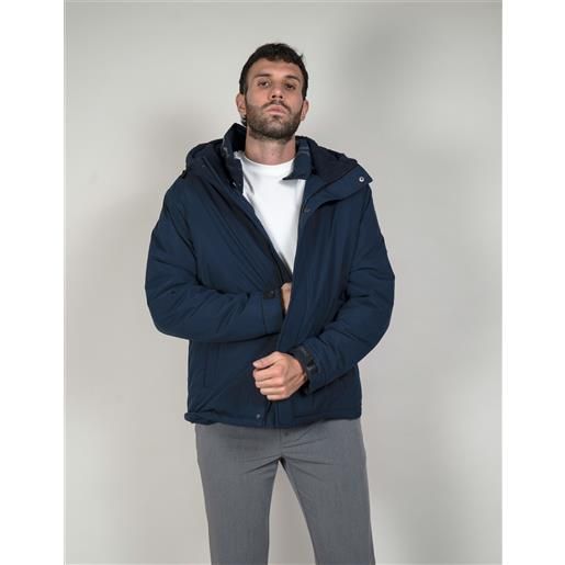 ICEBERG giaccone con cappuccio blu