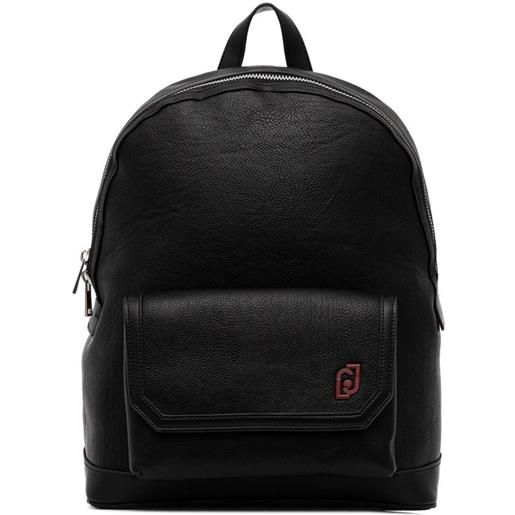 LIU JO zaino con logo - nero