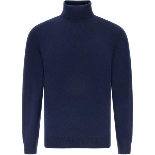 Boggi Milano maglione a collo alto - blu