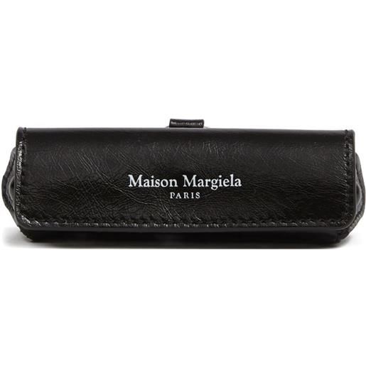 Maison Margiela porta rossetto con catena - nero