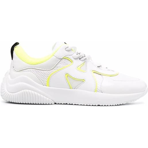 Hogan sneakers con logo - bianco