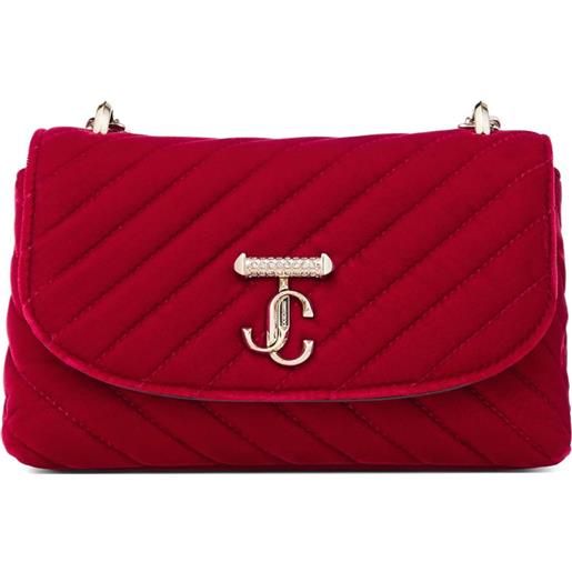 Jimmy Choo borsa a tracolla con applicazione - rosso