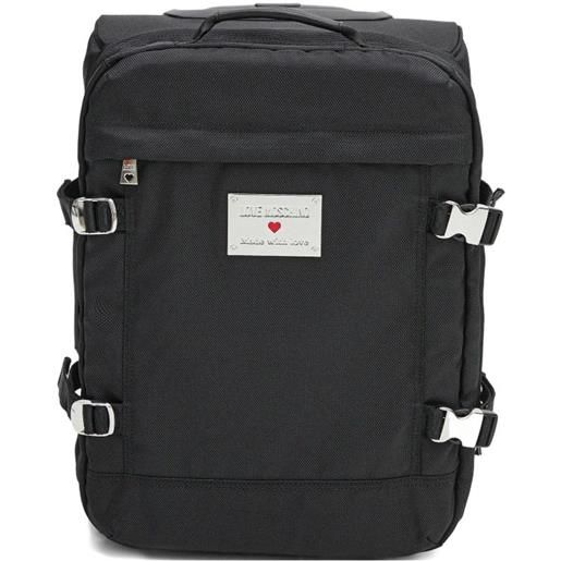 Love Moschino trolley con fibbia - nero