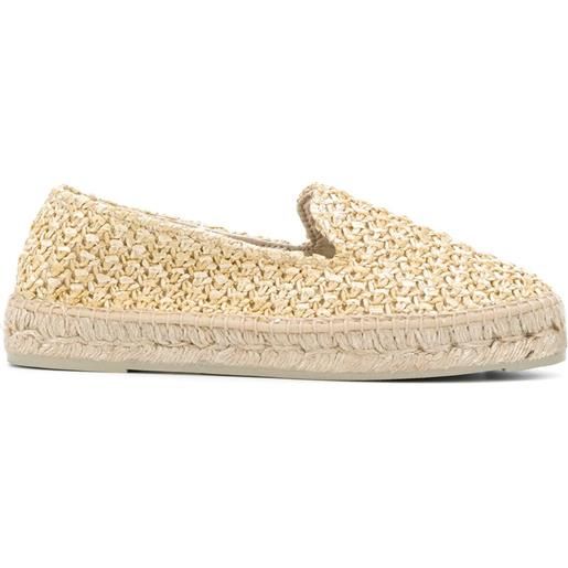 Manebi espadrilles con dettaglio intrecciato - toni neutri