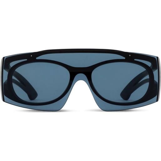 Alexander McQueen Eyewear occhiali da sole con stampa - nero