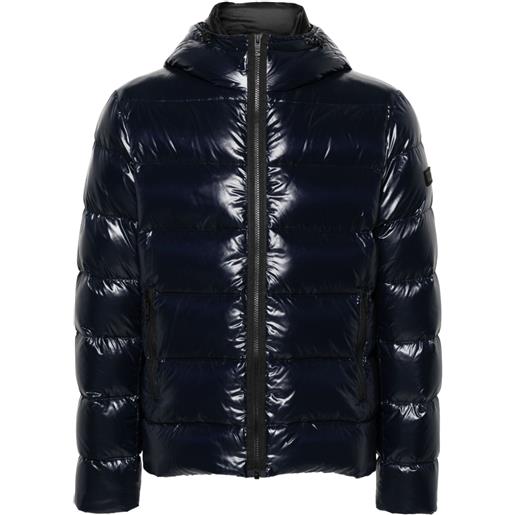 Fay giacca con applicazione - blu