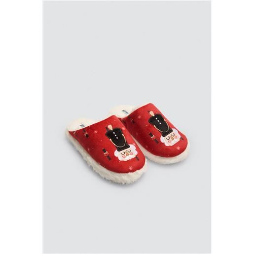Ysabel Mora pantofole natalizie schiaccianoci per bambini