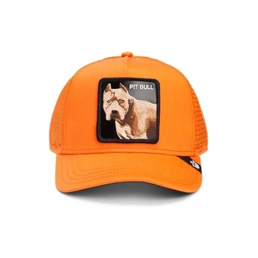 Goorin Bros. trucker - berretto the dog pitbull arancione, taglia: unica, colore: arancione. , taglia unica