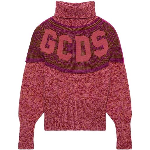 Gcds `snow` cropped turtle-neck