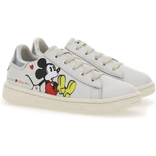 Moa Kids sneakers con stampa grafica mickey Moa Kids x disney - bianco