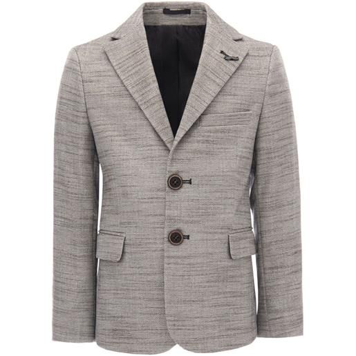 Moustache blazer monopetto - toni neutri