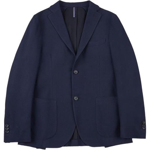 Montedoro blazer monopetto - blu