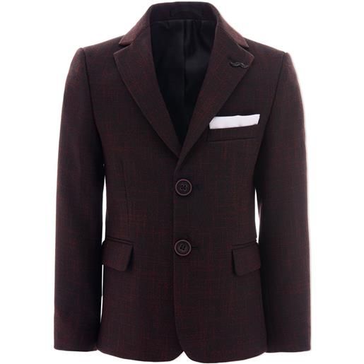 Moustache blazer sartoriale - rosso